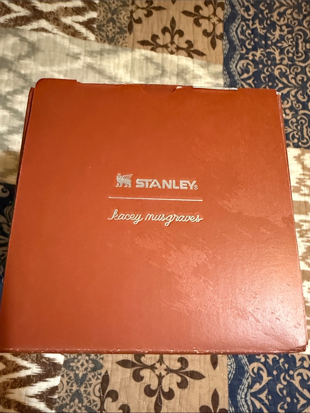 Stanley Orange Storage Box with Signature Logo
